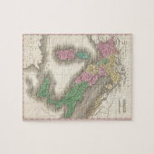 イタリア(1827年)のヴィンテージの地図 ジグソーパズル (横)