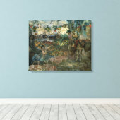 イタリア、1911年 キャンバスプリント (インサイチュ (ウッドフロア))