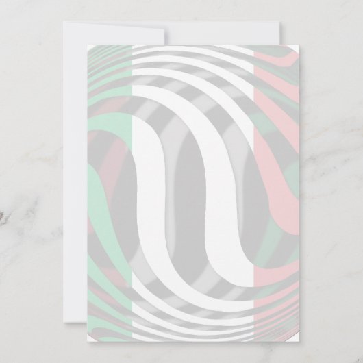 イタリア#1 招待状 (裏面)