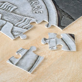 イタリア – Cinque Terreエンブレム – 8x10 - 110 pc ジグソーパズル (側面)