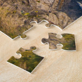 イタリア、Cinque Terre、Manaola landscape ジグソーパズル (側面)