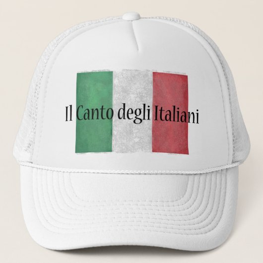 イタリア – Il Canto degli Italiani キャップ (正面)