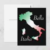 イタリア - Italia ポストカード (正面/裏面)