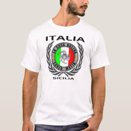 イタリア- LaコサNostra (SICILIA) Tシャツ