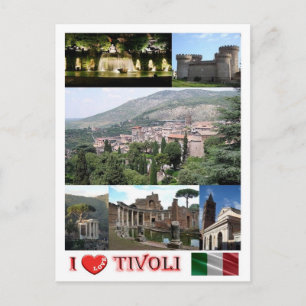 イタリア – Lazio - Tivoli - I Love - ポストカード