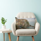 イタリア- Manarolaの端-枕 ランバークッション (椅子)