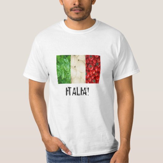 イタリア! RebelFly著ワールドカップシリーズ Tシャツ (正面)