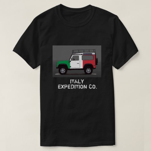 イタリア Tシャツ (デザイン正面)