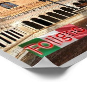 イタリア – Umbria - Foligno - ポスター (角)