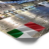 イタリア – Umbria - Foligno - Republic square - ポスター (角)