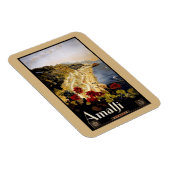 イタリアAmalfiコーストヴィンテージ旅行ポスター マグネット (右側)