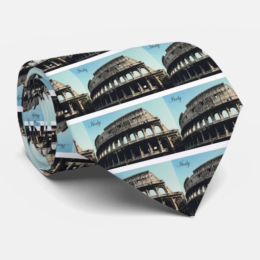 イタリアColosseum ネクタイ (ロール)