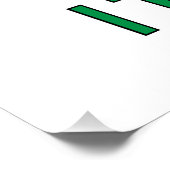 イタリアeバンディエラItaliana con il Tuo Nome ポスター (コーナー)