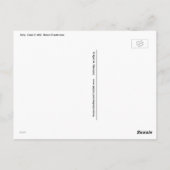 イタリアE-402クラス旅客列車。 ポストカード (裏面)