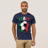 イタリアFooty (暗い) Tシャツ (正面フル)