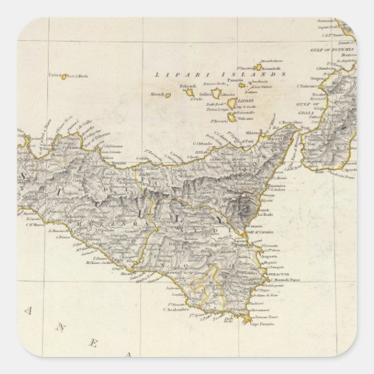 イタリアIII スクエアシール (正面)