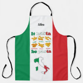 イタリアITハスタビーパスタファミリー エプロン (正面)