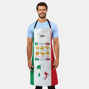 イタリアITハスタビーパスタファミリー エプロン
