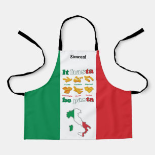 イタリアIT HASTA BE PASTA Kids エプロン