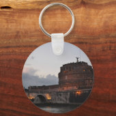 イタリアRome Castello S. Angelo写真 キーホルダー (正面)