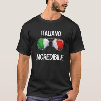 イタリイタリアンアおもしろいスラングItalia Pun Italiano Incr Tシャツ