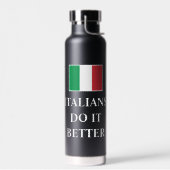 イタリイタリアンアの水カスタム瓶の国旗 ウォーターボトル (左面)
