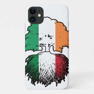 イタリイタリアンアイルランドツリールーツ国旗 iPhone 11 ケース