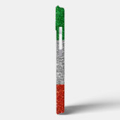 イタリイタリアンアグリッタートレンディー色スタイリッシュ国旗 Case-Mate iPhoneケース (裏面 / 左)