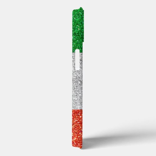 イタリイタリアンアグリッタートレンディー色スタイリッシュ国旗 Case-Mate iPhoneケース (裏面 / 右)