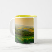 イタリイタリアンアルヴィネヤードトラベルハッピープレイス ツートーンマグカップ (正面左)