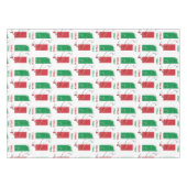 イタリイタリアンア国旗 テーブルクロス (正面(横))