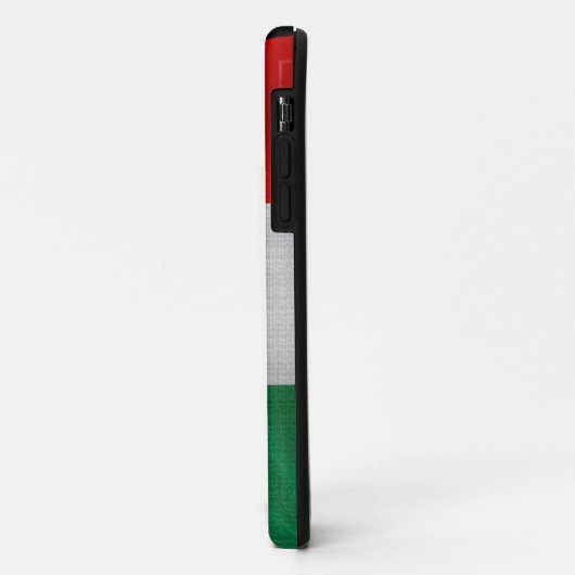 イタリイタリアンア愛国電話事件国旗 Case-Mate iPhoneケース (裏面/左)