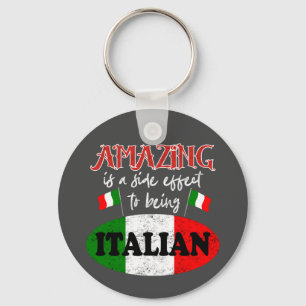 イタリイタリアンア誇りを持ったのおもしろい皮肉なユーモア キーホルダー