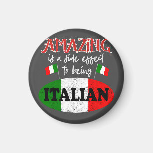 イタリイタリアンア誇りを持ったのおもしろい皮肉なユーモア マグネット