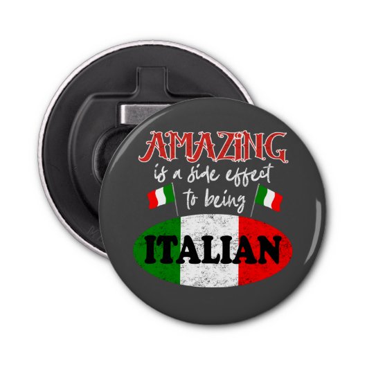 イタリイタリアンア誇りを持ったのおもしろい皮肉なユーモア 栓抜き (正面)