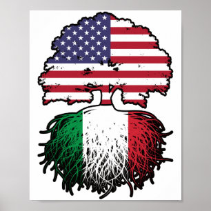 イタリイタリアンア・アメリカ合衆国統一された州アメリカ ポスター