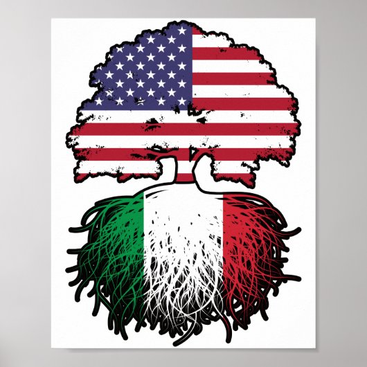 イタリイタリアンア・アメリカ合衆国統一された州アメリカ ポスター (正面)
