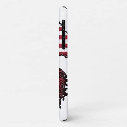 イタリイタリアンア・アメリカ合衆国統一された州アメリカ Case-Mate iPhoneケース (裏面/左)