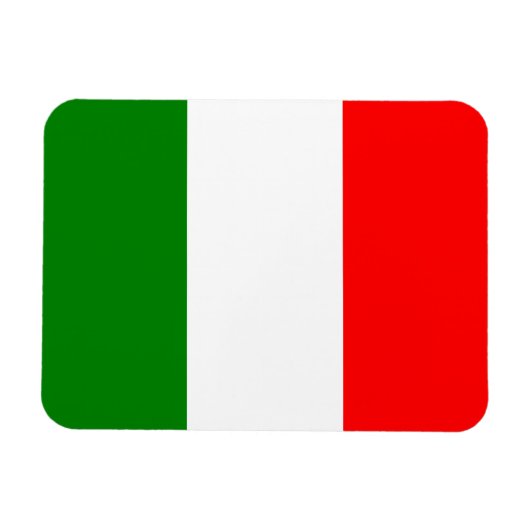 イタリイタリアンア・バンディエラ・ダリア・マグネット国旗 マグネット (横)