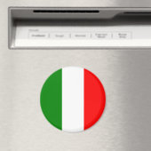 イタリイタリアンア・バンディエラ・ダリア・マグネット国旗 マグネット (インサイチュ (食洗機))