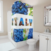 イタリイタリアンア・ヴィネヤードの旅行写真 シャワーカーテン (インサイチュ)