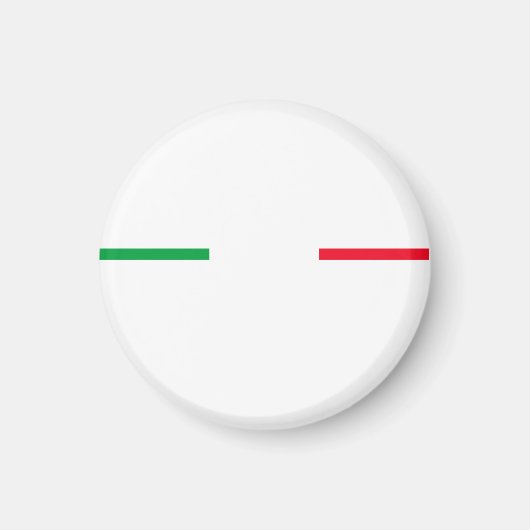 イタリイタリアンア、私はイタリアが大好き マグネット (正面)