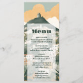 イタリエレガントカプリ行き先結婚式 メニュー (正面)
