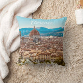 イタリカスタマイズア・フィレンツェ写真 クッション (ブランケット)