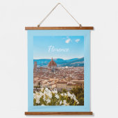 イタリカスタマイズア・フィレンツェ写真 吊り下げ型タペストリー (正面)