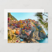 イタリカラフルアのヒルサイドシーハウス ポストカード (正面/裏面)