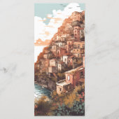 イタリモダンアエレガントの目的地の結婚式 メニュー (裏面)