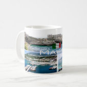 イタリー # カンパニア州 - マイオーリ - コーヒーマグカップ (正面左)