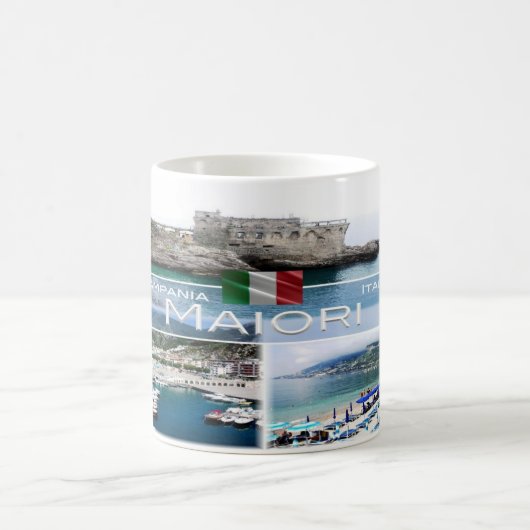 イタリー # カンパニア州 - マイオーリ - コーヒーマグカップ (中央)
