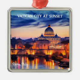 イタリ最高のアの静かな場所 メタルオーナメント